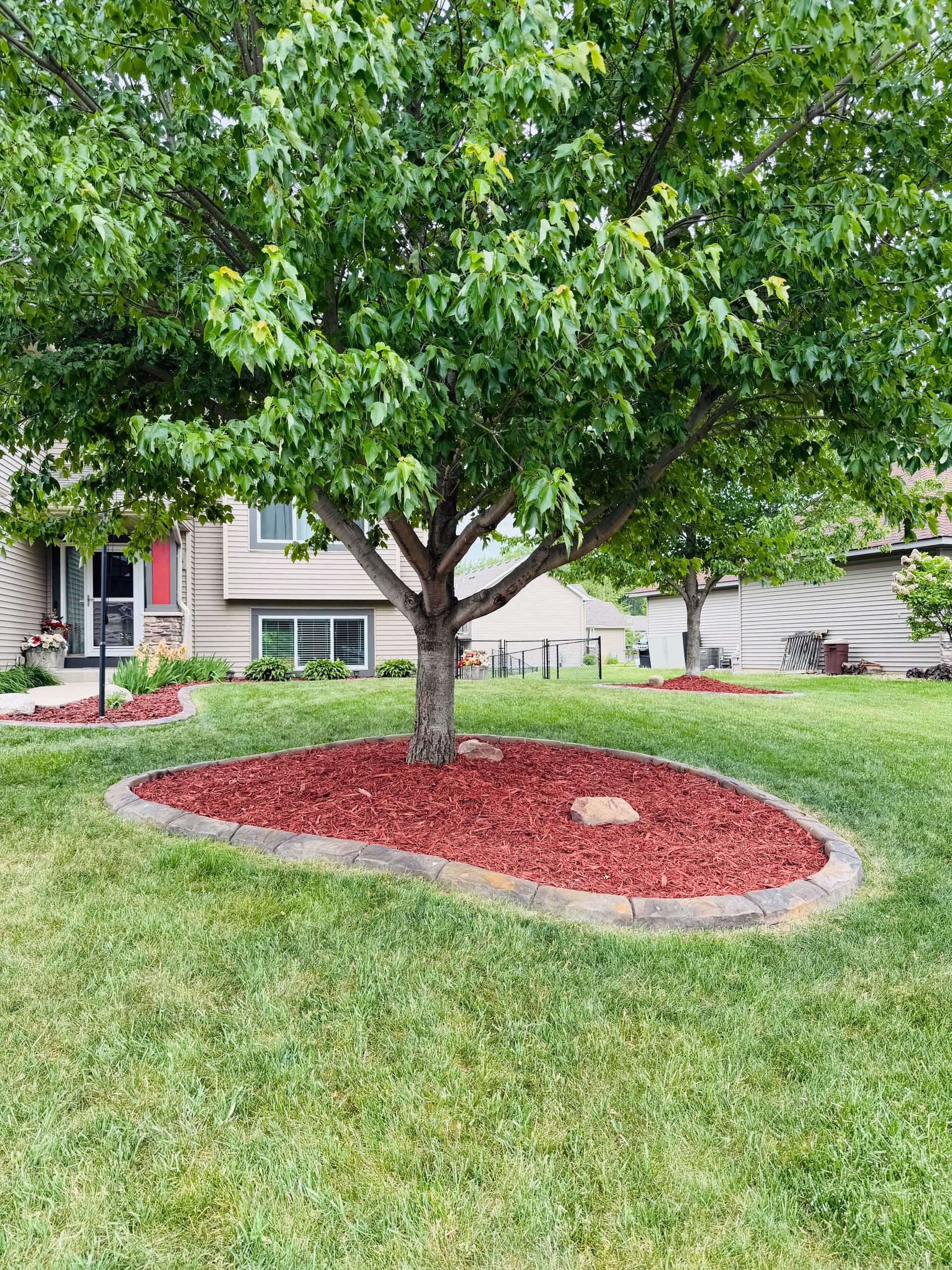 Gallery photos for Landscape Curbing, Rock, and Plants Give This Yard a Sharp New Look: Image #5