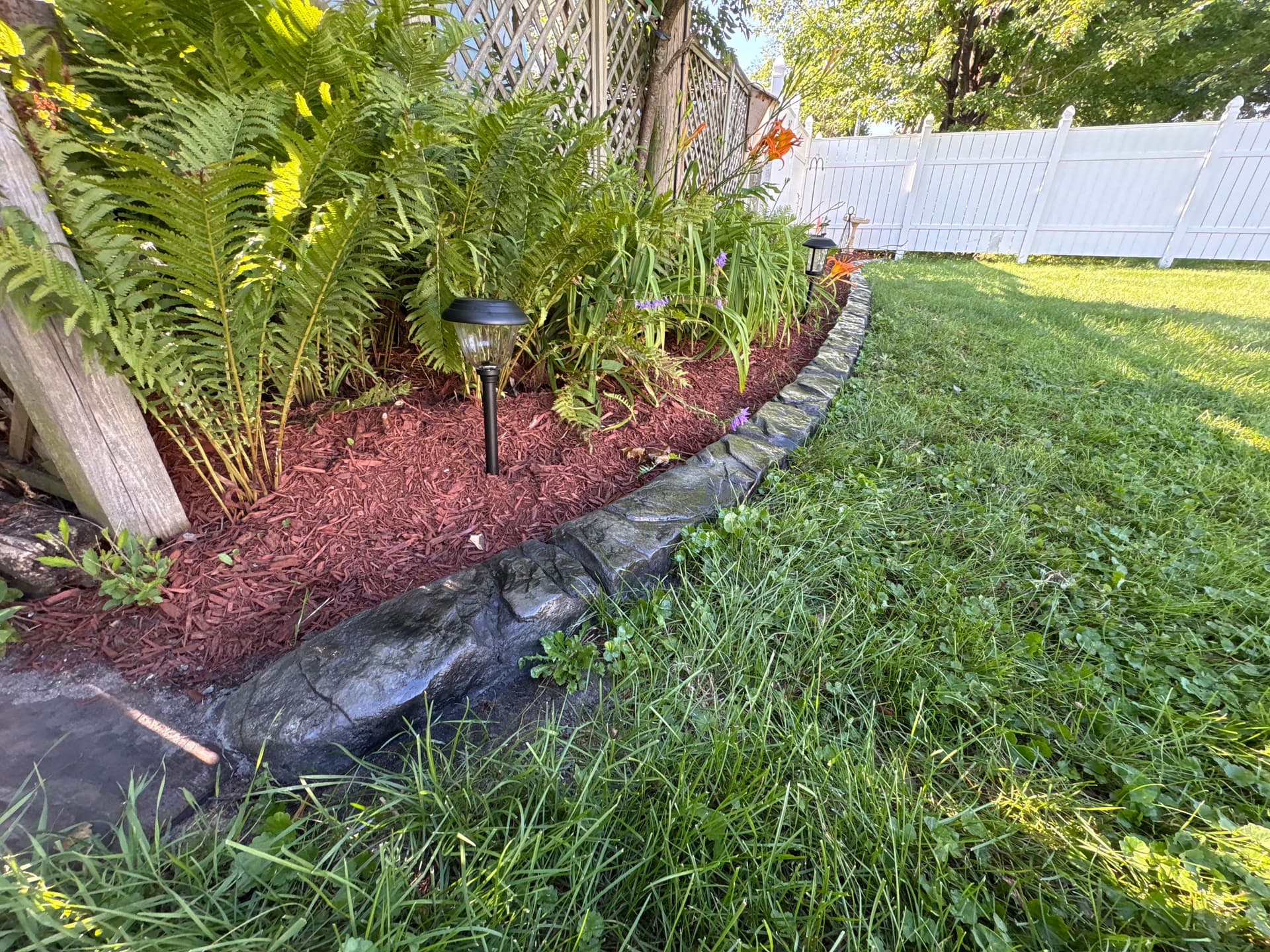 Gallery photos for Concrete Curbing That Keeps Landscape Beds Defined for Good: Image #4