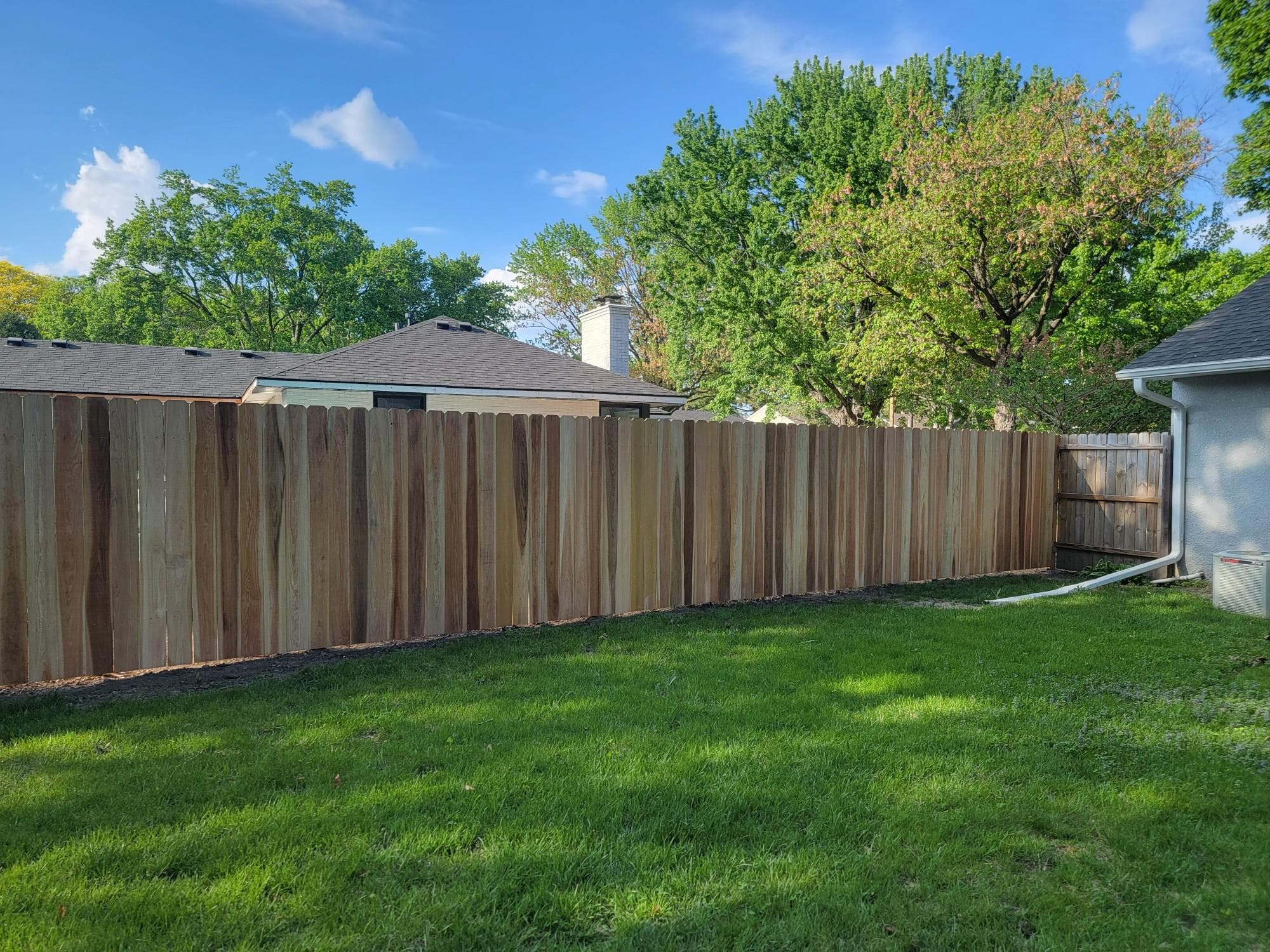 Project Stunning Western Red Cedar Fence in Edina image