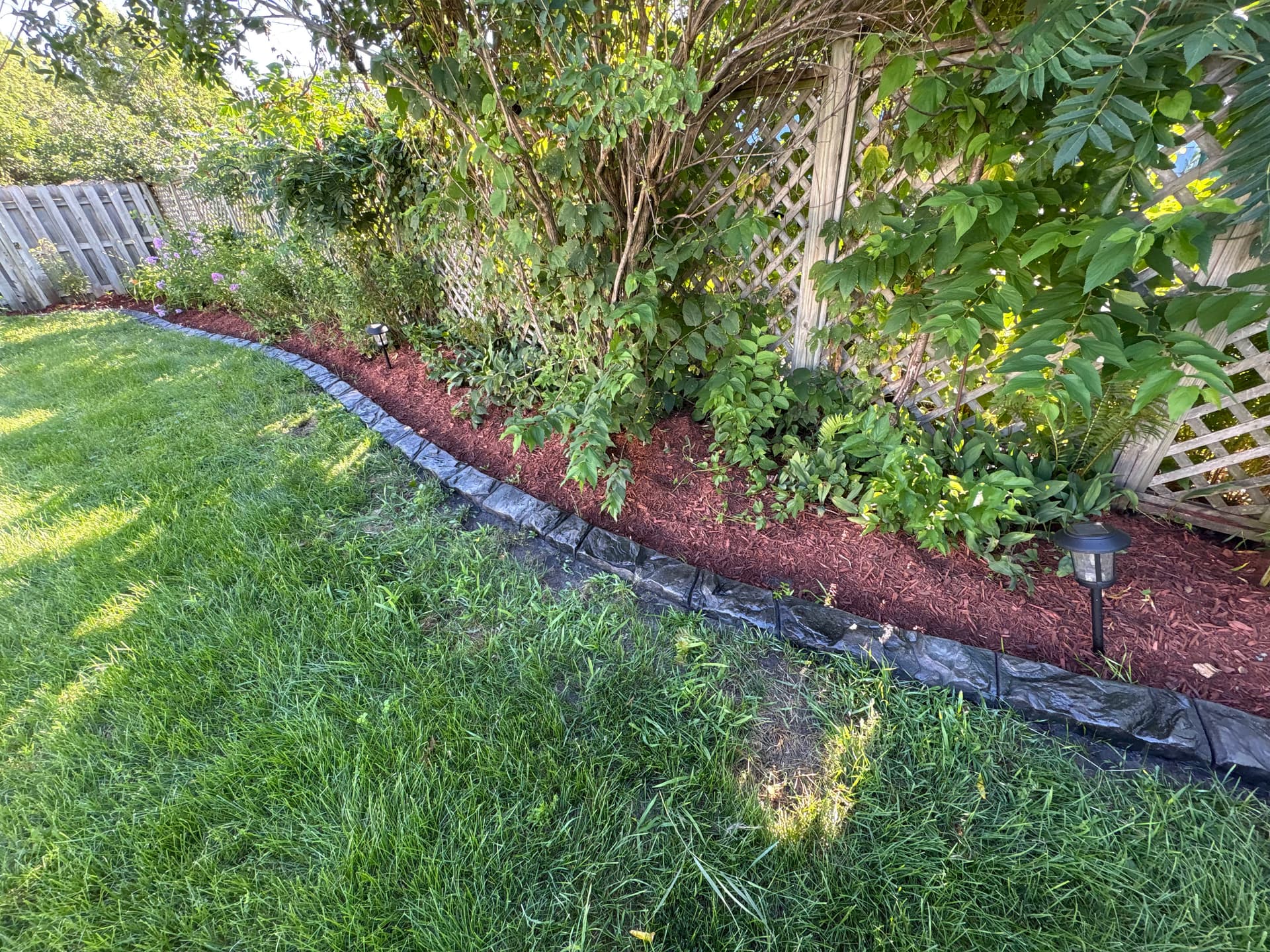 Gallery photos for Concrete Curbing That Keeps Landscape Beds Defined for Good: Image #5