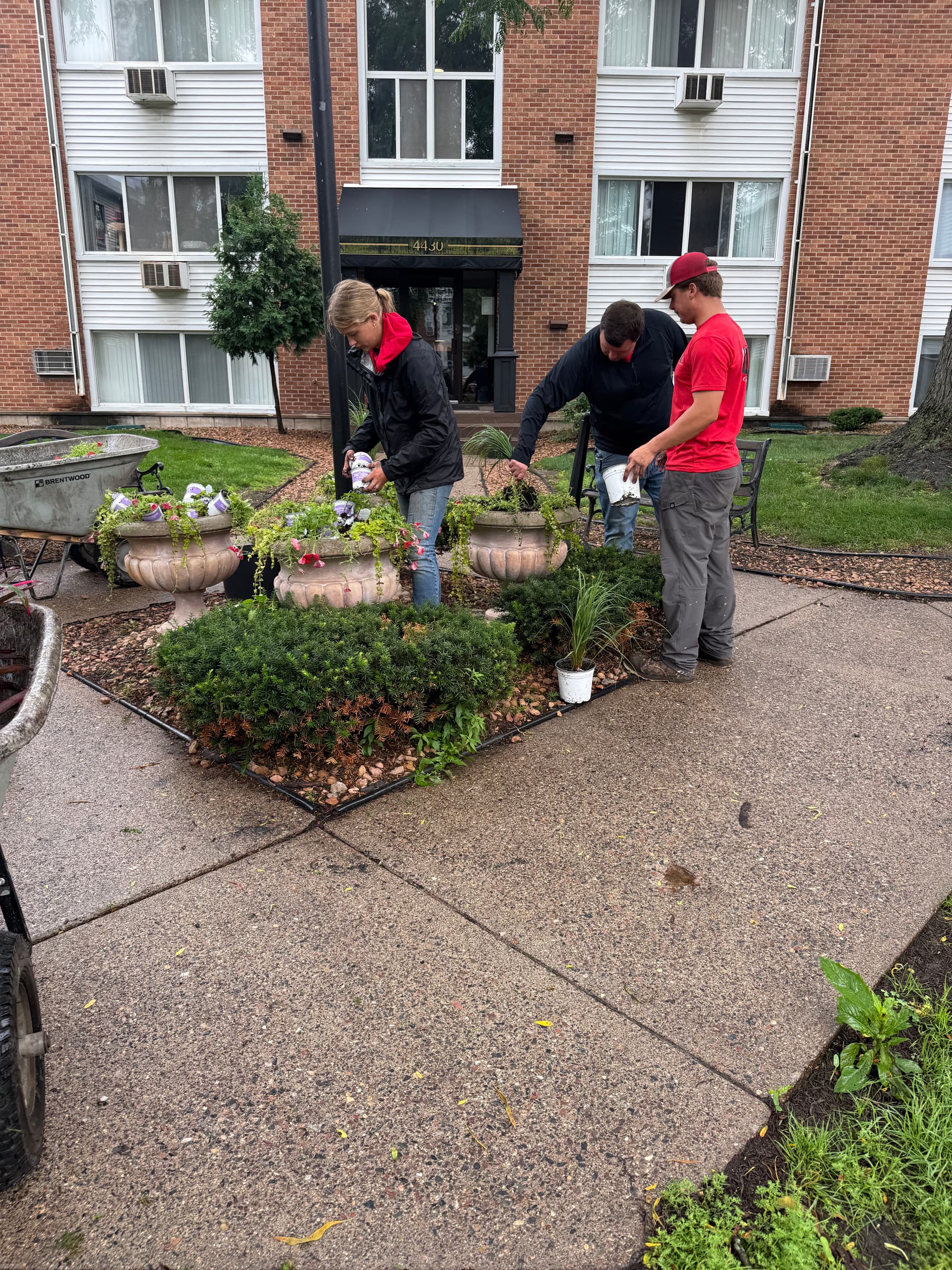 Gallery photos for Summer Annual Planting Keeps This Commercial Property Looking Sharp: Image #3
