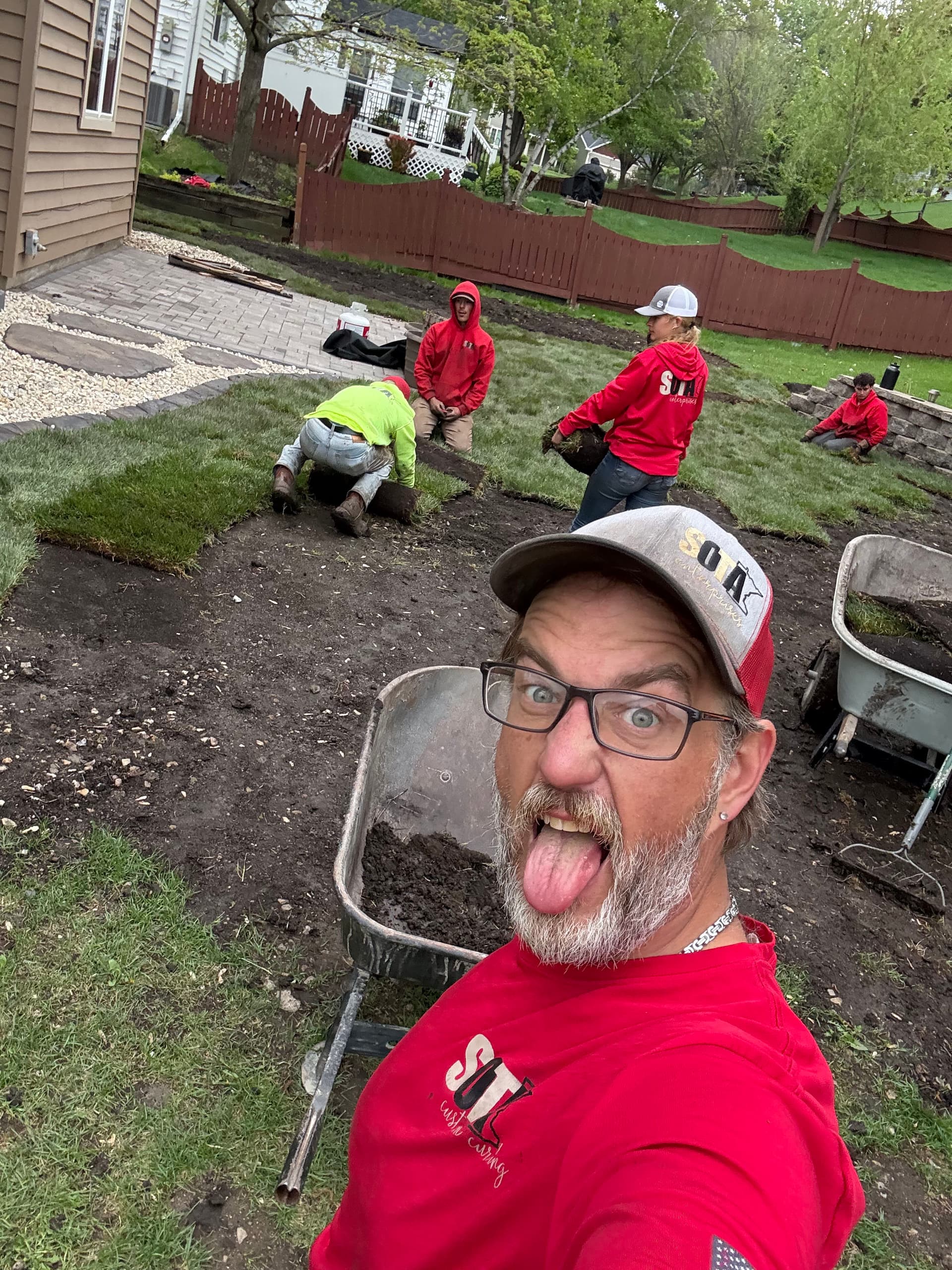 Gallery photos for The Crew That Makes Sod Installation Actually Fun: Image #1